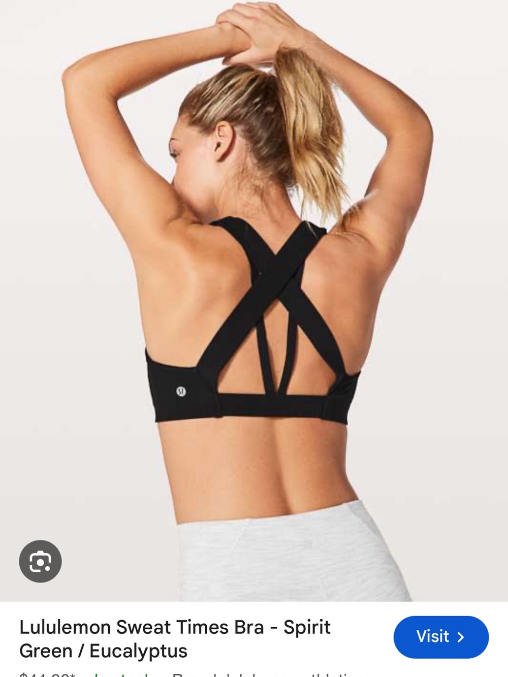 Lululemon sports bra top